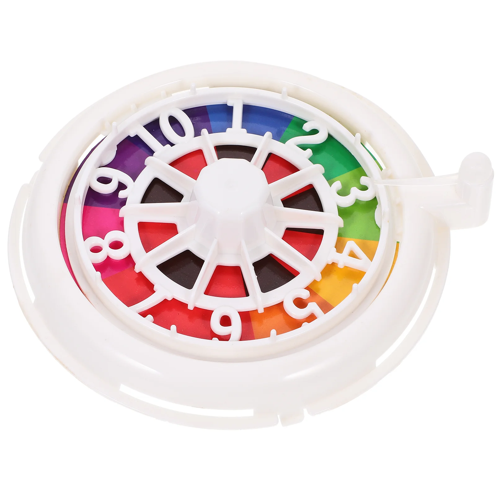 Game Turntable Poker Rotating Wheel Supply Props Festival Plastic Chip Rake Household