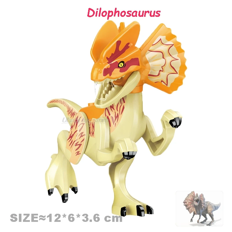 Helle Jurassic Dinosaurier Welt Velociraptor Triceratops Rex Pterosaur Modell Montieren Bausteine Spielzeug Für Kinder Jungen Geschenk – Detail 10