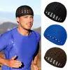 Solid Color Crochet Beanie Hats Unisex Stretchy Handmade Cotton Skull Cap Winer Warm Knitted Kufi Hat for Muslim 5
