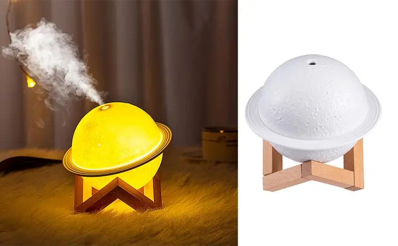 

Humidifier Electronic USB Powered LED Light Lamp With Stand Bedroom Bedside Home Decor Ambient Night Light Lunar Touch Moonlight