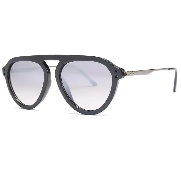 

2024 Fashion Sunglasses Men Sun Glasses Women Metal Frame Black Lens Eyewear Driving Goggles UV400 B99