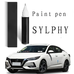 paint pen for scratch suit for 14th generation sylphy Sentra touch-up pen pearlescent white Nissan classic pearl white paint