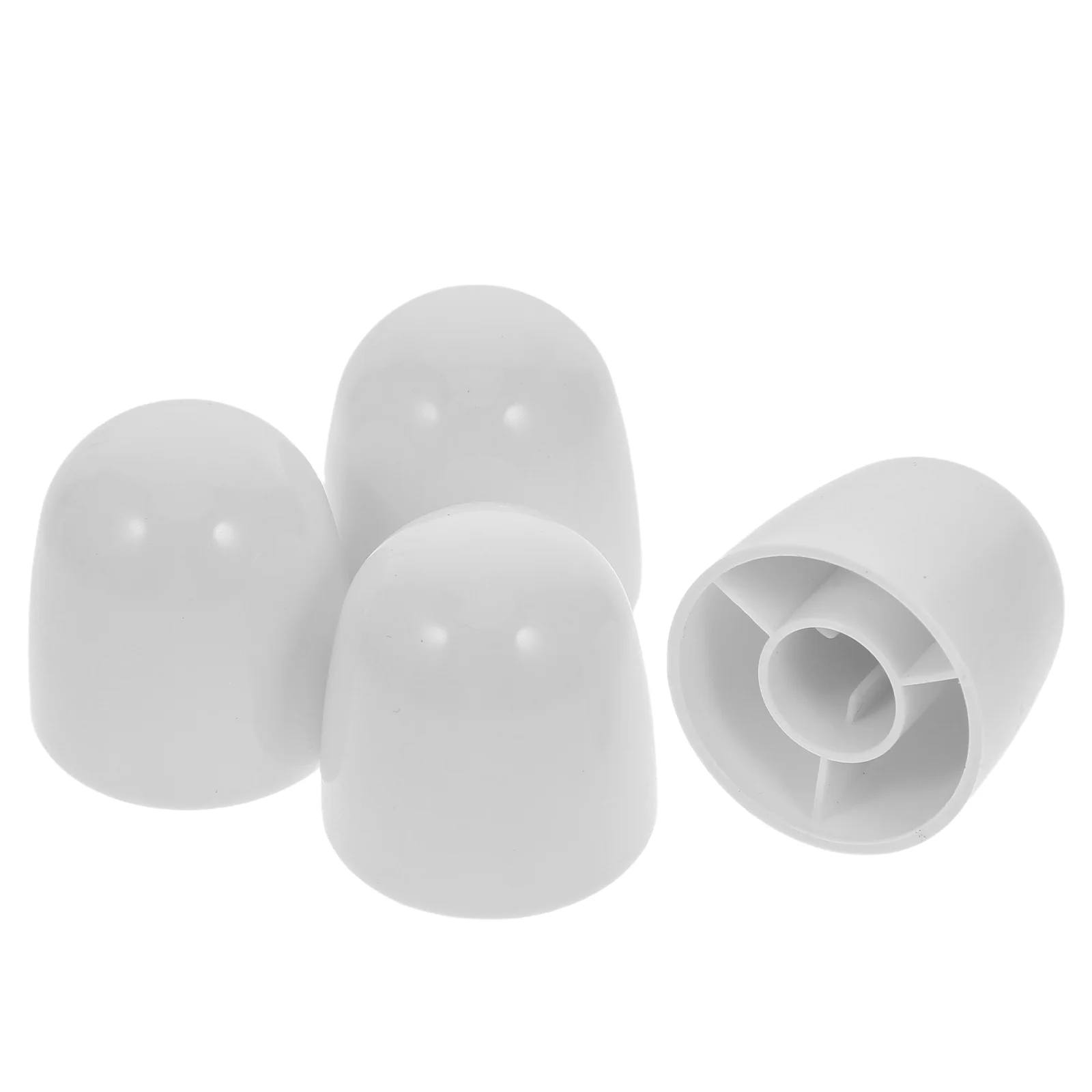 4 Pcs Screw Decorative Cover Toilet Bolt Cap Bowl Caps Universal Accessory Bathroom Fixture Toilet Floor Bolts Set Supply