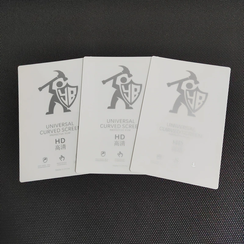 50pcs HD Hydrogel Film For All Phone Protecting Film Cutting Machine TPU Flexible Hydrogel HD Film Clear LCD Screen Protector