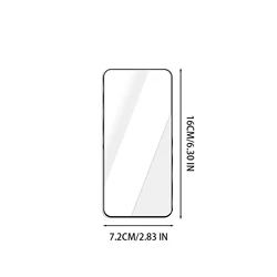 Advanced Privacy Screen Protector - 9H Tempered Glass, Shatterproof and Anti - Scratch Anti - Spy Film for 3PCS (HD Clear)