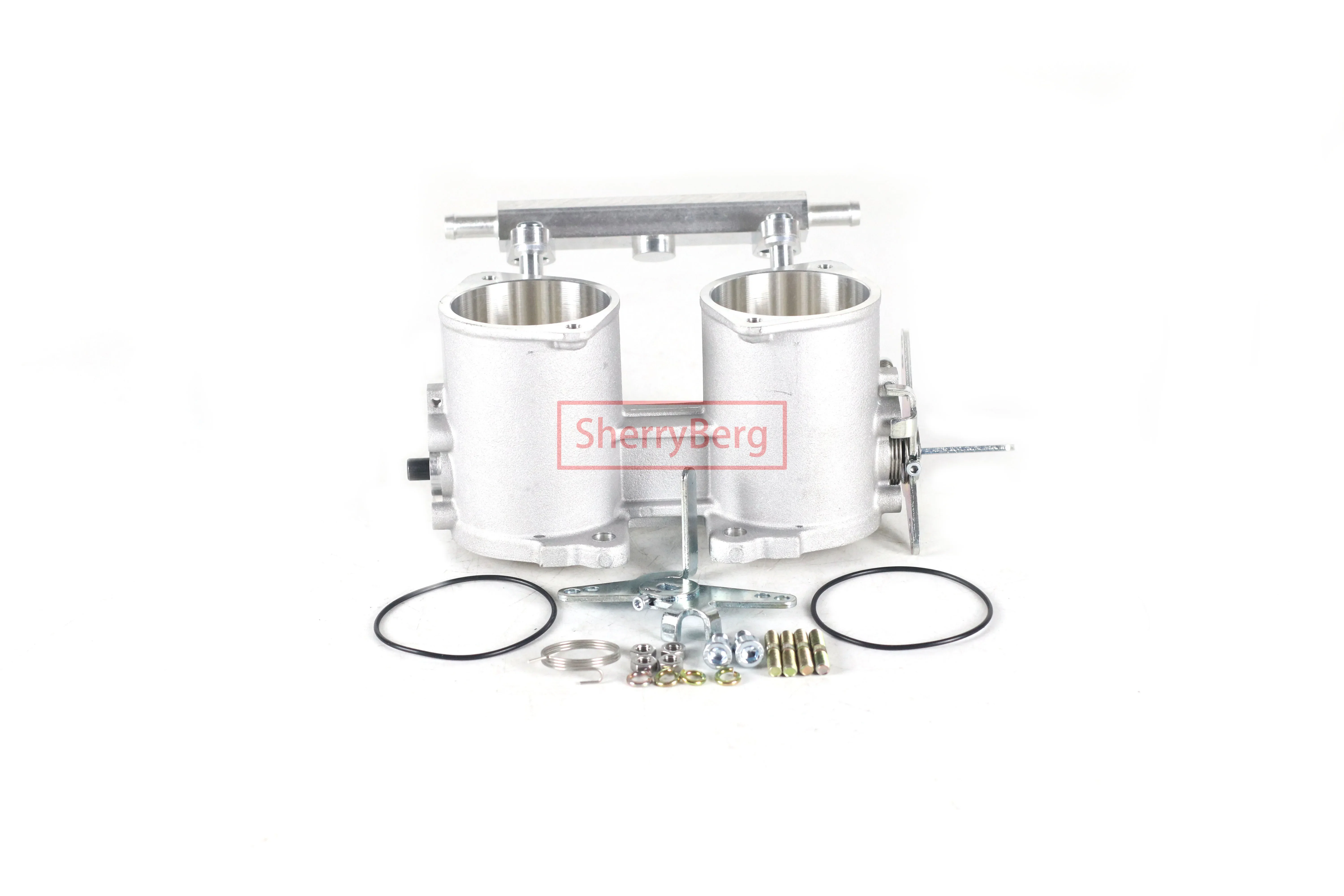 SherryBerg 55MM 55IDF TBS EFI Throttle For Jenvey IDF Style Carb 84mm tall TFP55I 55 IDF Rep. Weber Dellorto EMPI W Fuel Rail