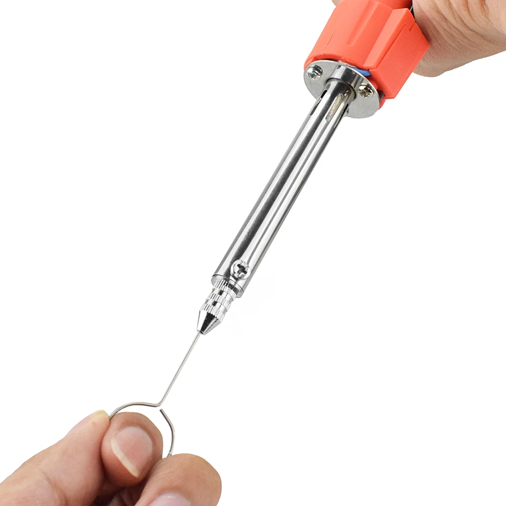 Desoldering Suction Pump Electrothermal Vacuum 36W 220V High Power EU Durable Dual Purpose Tool