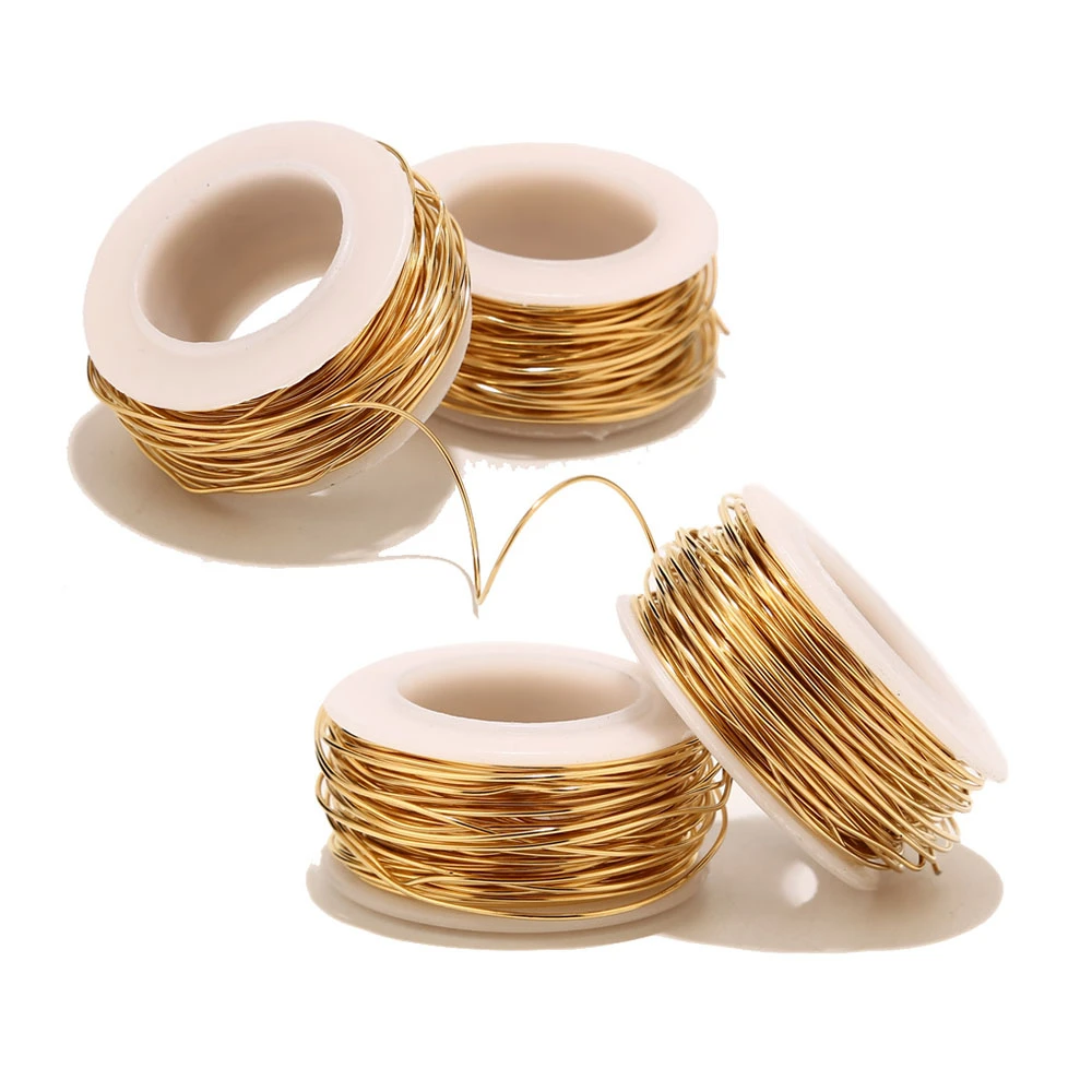 20 Guage Artistic Wire Stainless Steel Gold Wire For Making Jewelry
