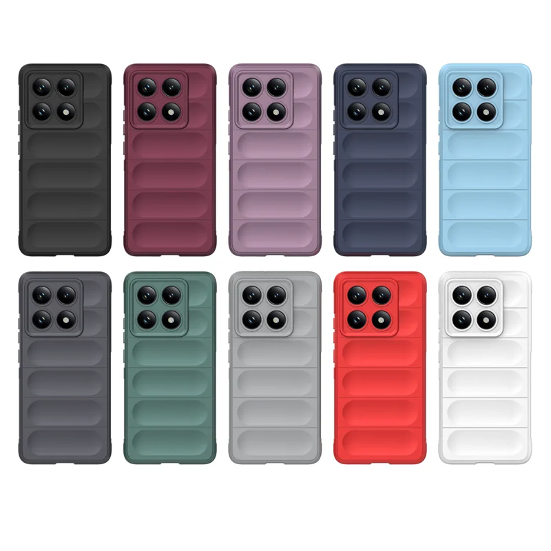 Luxury Soft Silicone TPU Back Bumper - Skin-Friendly Protective Case Cover