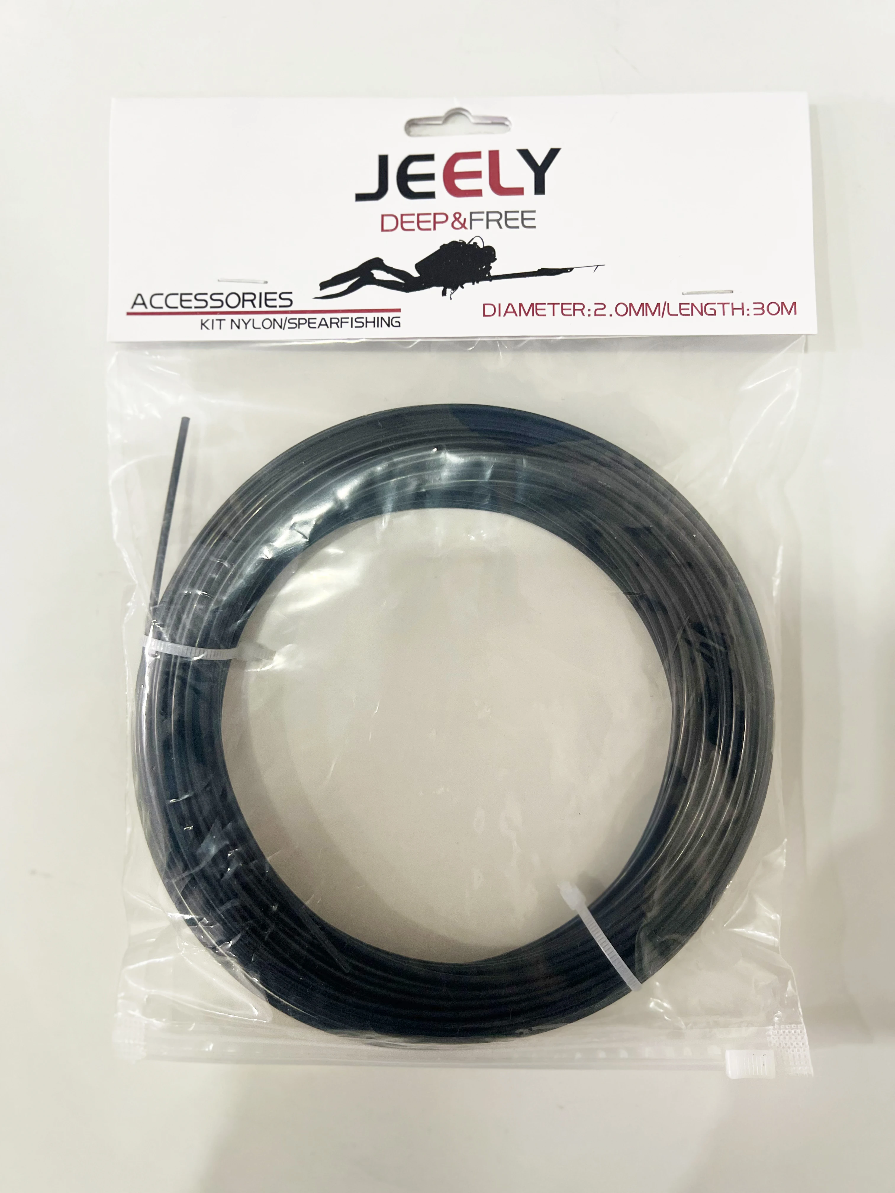 Durable Nylon Monofilament Fishing Line - 30M Hank Pack