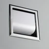 Stainless Steel Recessed Toilet Paper Holder Wall Toilet Paper Holder Modern Style Toilet Paper Holder Recessed Tissue Roll D 5