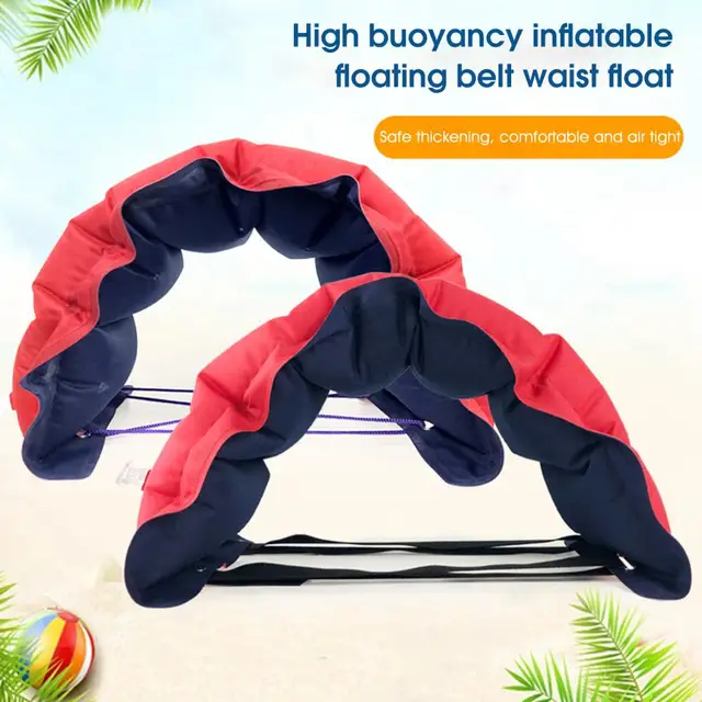 Necessary Float Waist Belt Safe Swimming Belt Inflatable High Buoyancy Children Swim Float Waist Belt 4