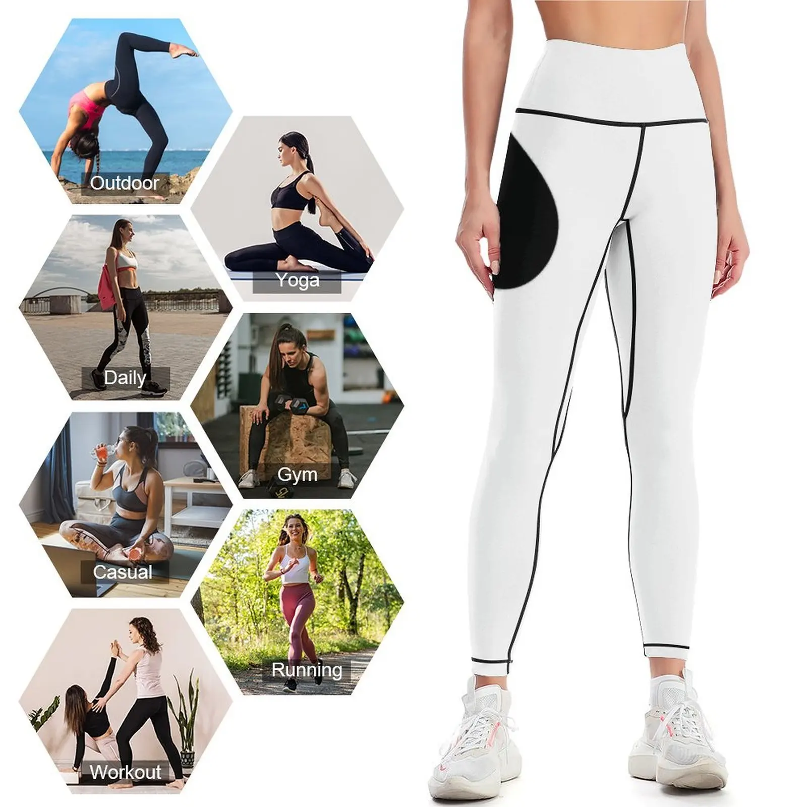 Queen Of Spades Womens Tattoo Idea Leggings sports shirts gym push up tights for Fitness's gym clothes Womens Leggings