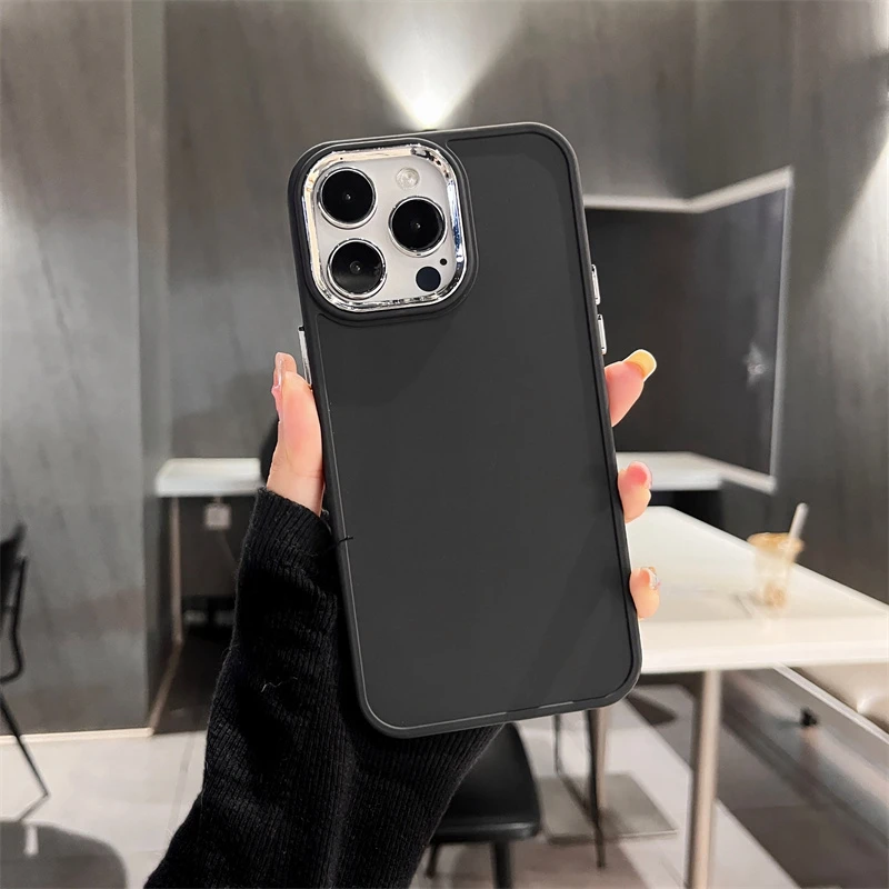 Coque de téléphone en silicone souple pour iPhone 11 12 13 14 15 Pro Plus X Xs Max XR antichoc_voghion.com