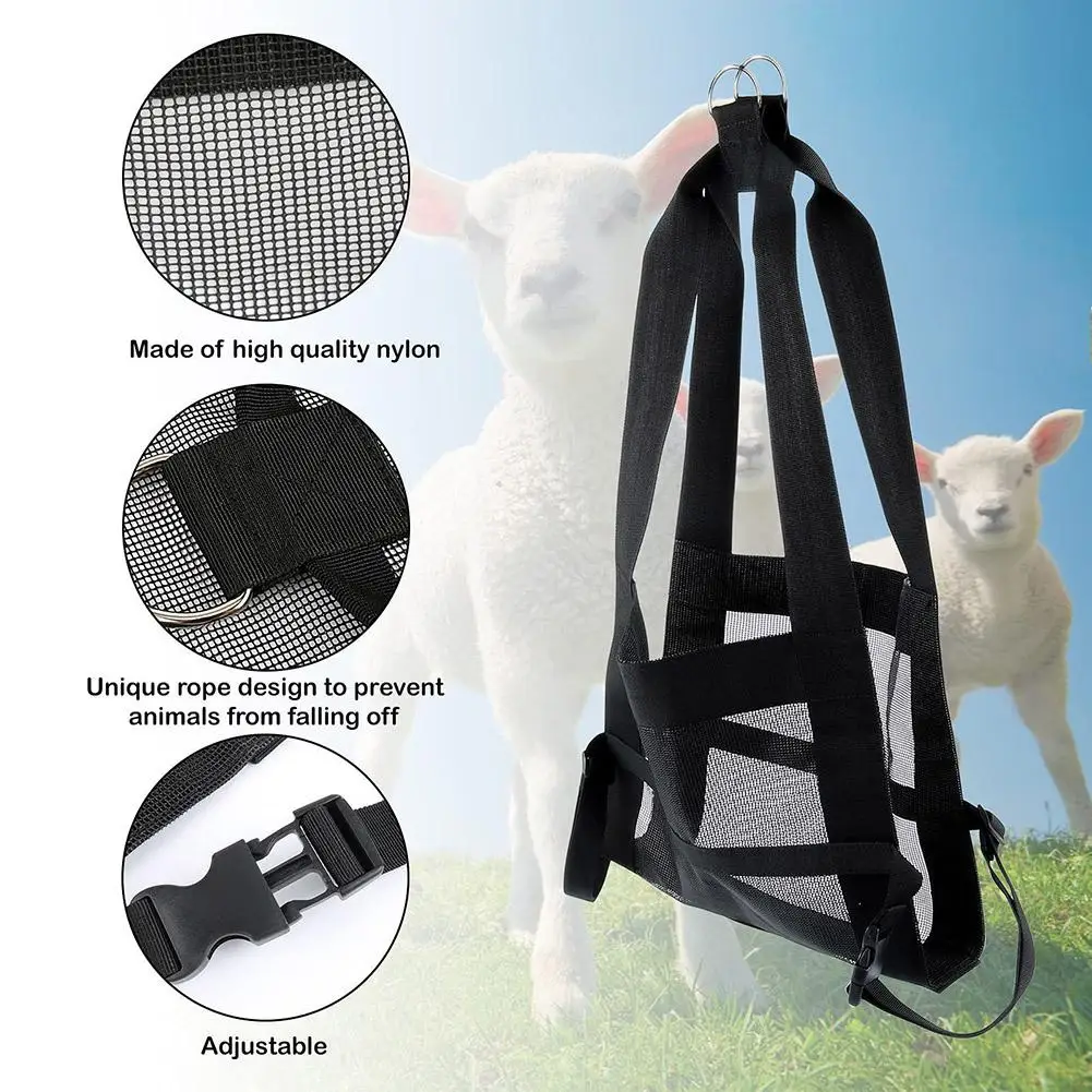 Animal weighing sling Calf scale Hanging weight scale Sling with adjustable straps for weighing calves lambs goat baby
