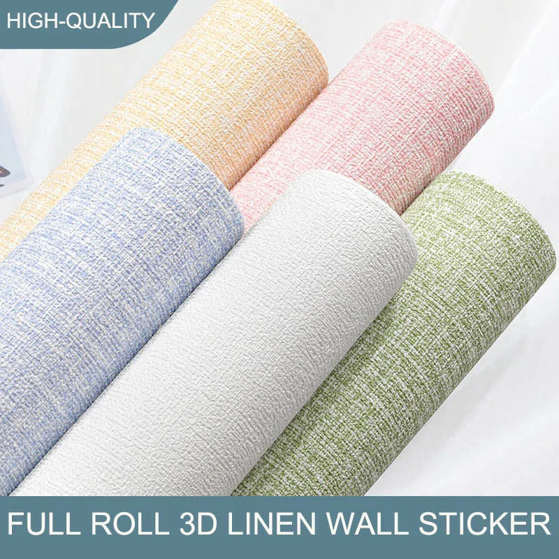 Wallpaper self-adhesive household moisture-proof and mold proof bedroom wallpaper renovation three-dimensional wall sticker 2