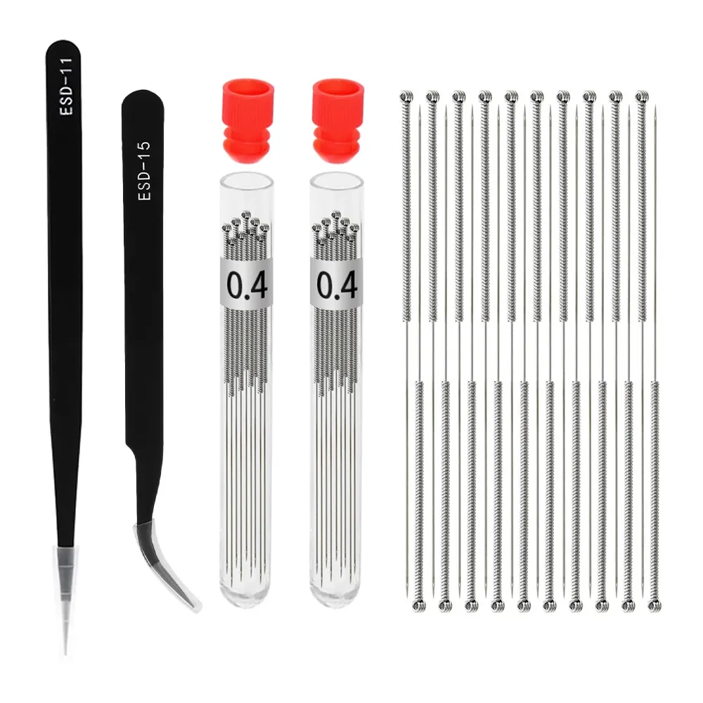 Impressora 3d Tool Kit com Aparar Faca e Raspador Limpeza Agulha Pinças Alicates Rebarbação Básica Faça Você Mesmo Parte - Imagem 2