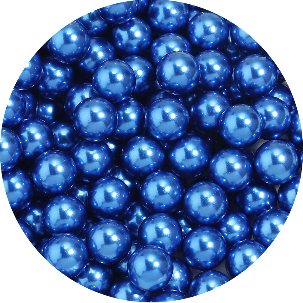 Colorful Imitation Pearl Beads for DIY Crafts and Decorations