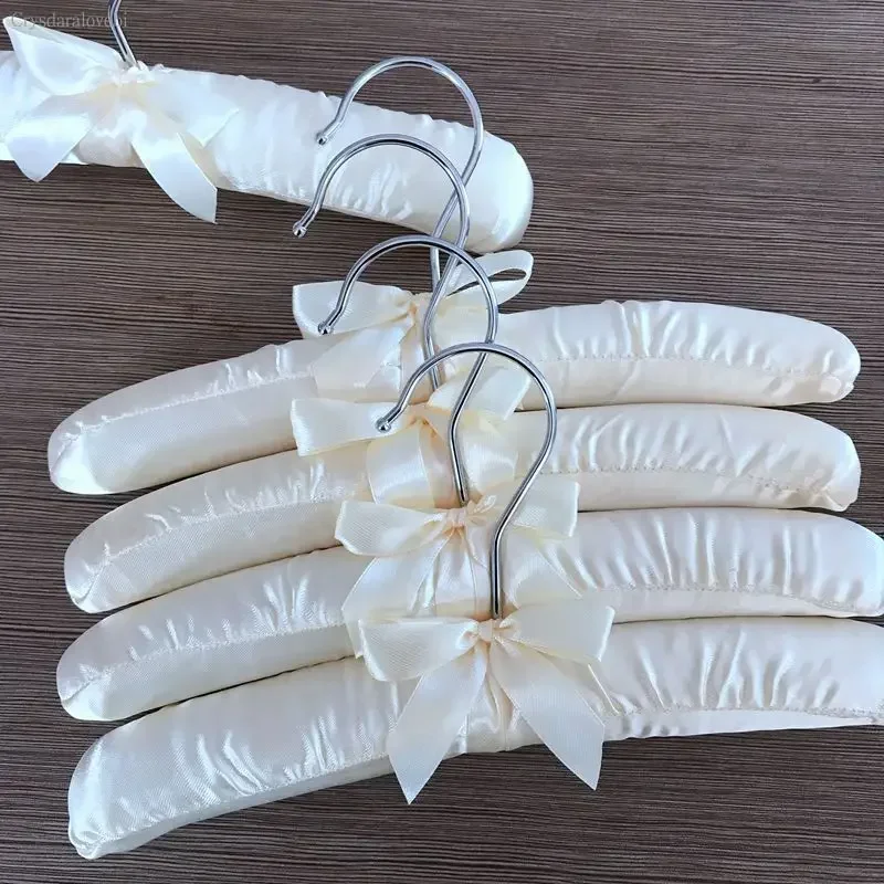 옷 컬러풀 옷걸이 걸이용 고리 실크 소형 플라스틱 고리 새틴 스펀지 랙 25cm 고품질 의류 캔디 컬러 옷걸이