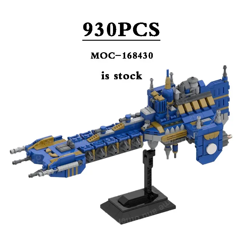 

40k Battle Spaceship Battleship MOC-168430 Ship Spaceship Toy Kids Building Block Model 930PCS Birthday Gift Boy Christmas Gifts