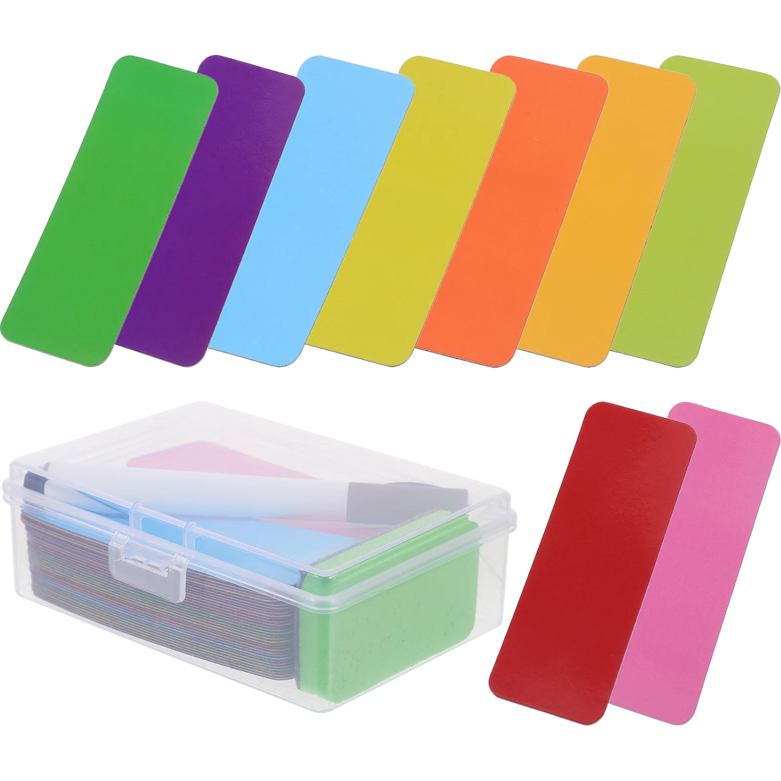 

Magnetic Label Refrigerator Label Multi-function Note Whiteboard 8cm for Classroom Erase Magnets