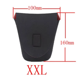 Waterproof Soft Neoprene Camera Lens Pouch Bag (Multiple Sizes) (XXL)