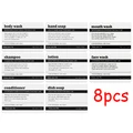 8pcs label