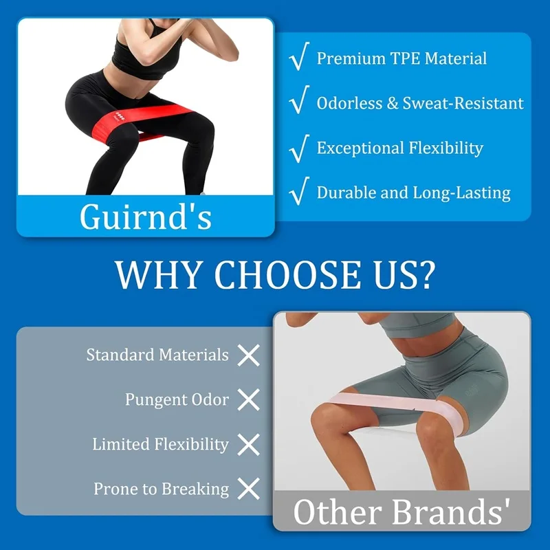Enhanced Fitness Resistance Bands Set for Strength Training and Yoga Workouts