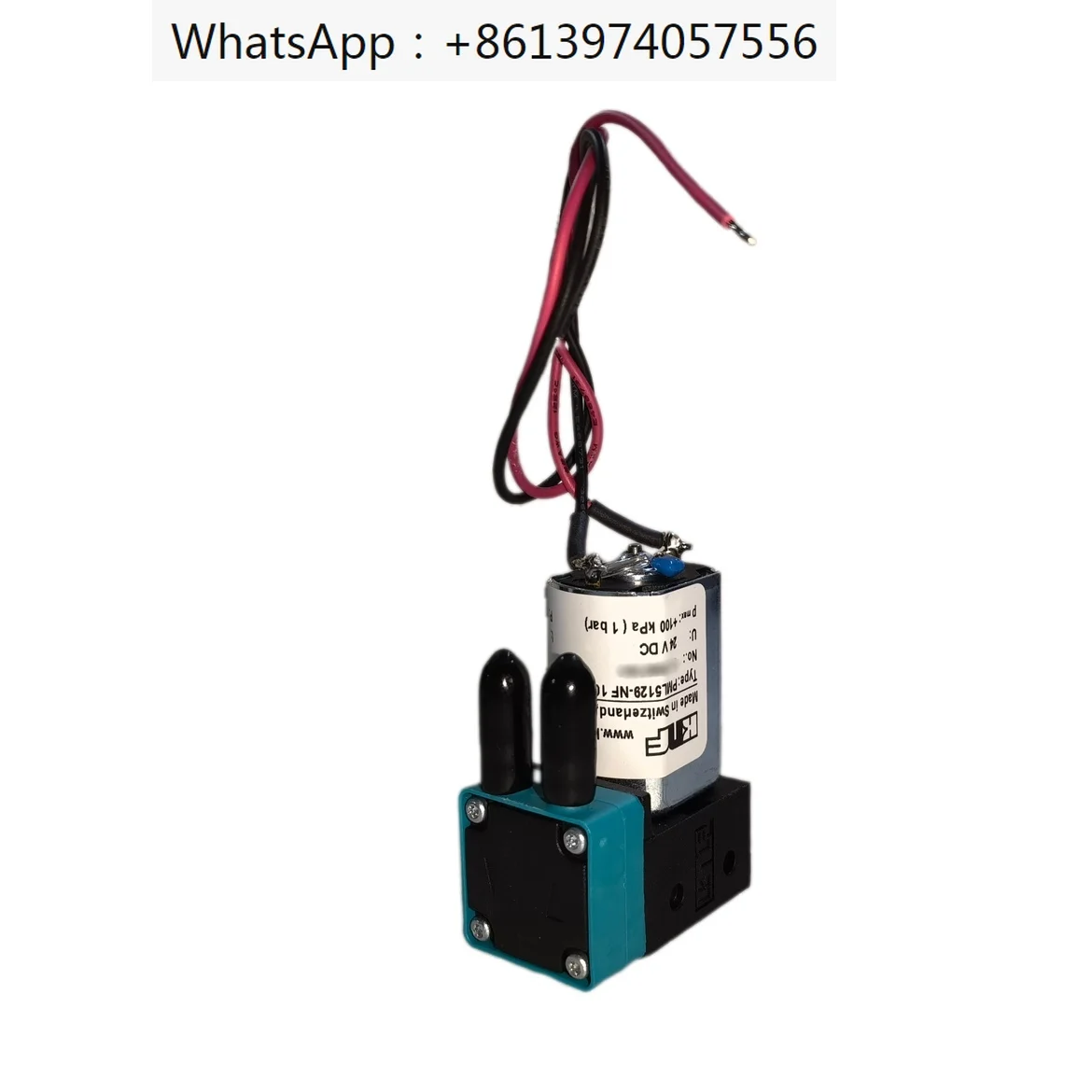 

Miniature vacuum pump PML5129-NF10 24V DC diaphragm liquid ink KNF ink