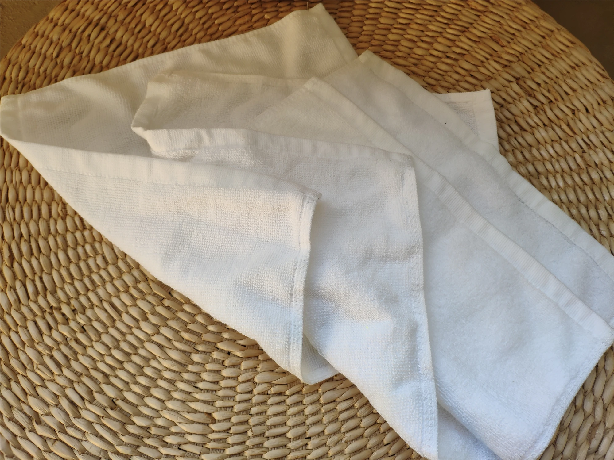 High Quality 10pcs/Lot Small Face Hand Towels Cotton Towel for Beauty Salon Kitchen Hotel Restaurant Kindergarten Print Logo 5