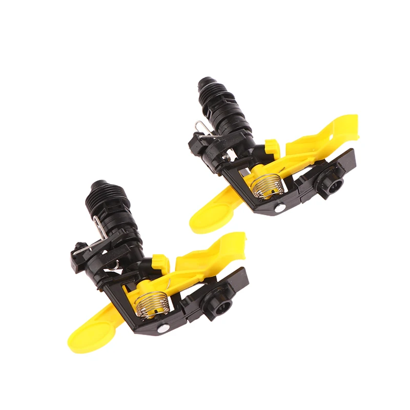 1Piece 1/2" 3/4" Male Thread 360 Degree Rotatable Garden Sprinkler Rocker Nozzles For Garden Farm Drip Irrigation
