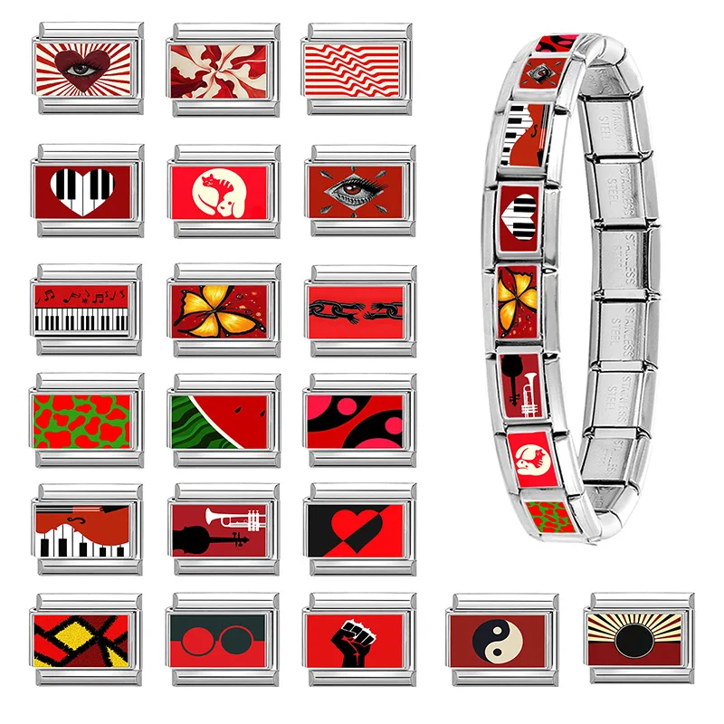 Y2K Fashion Bracelet Stainless Steel DIY Jewelry