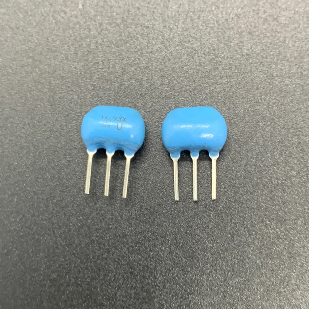 50PCS/ 16.93M Murata ceramic crystal oscillator CSTLA16M9X55-BO CST16.93MXW in-line 3-pin filter