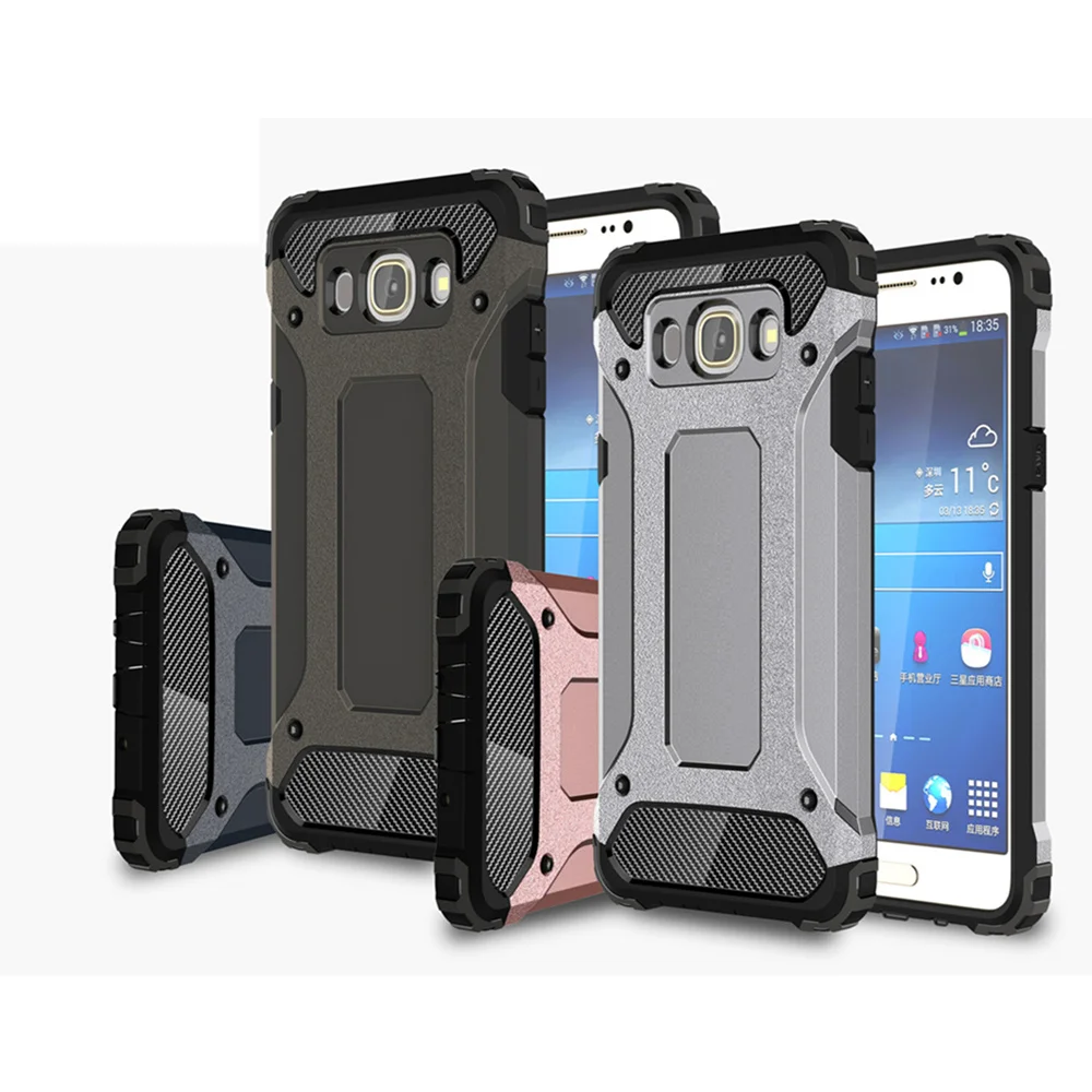 Custodia Per Samsung Galaxy J5 2016 Robusto Strato Armatura Funda Per Samsung J5 2016 Copertura Del Telefono Per Galaxy J5 2016 J510 Sm-J510F Coque