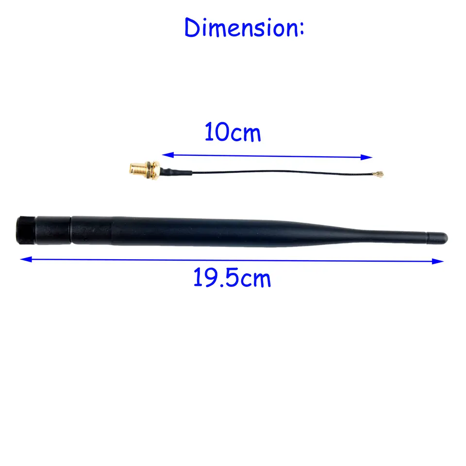 868MHz/ 915MHz LoRa Antenna 5DBi SMA Male to U.FL Connector Cable Omni-directional Antenna for Meshtastic Lora Board IoT image 3