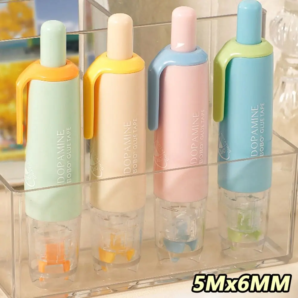 360도 회전 헤드 도트 접착 테이프 대용량 롤링 접착 테이프 DIY 스크랩북 접착 테이프 펜 문구