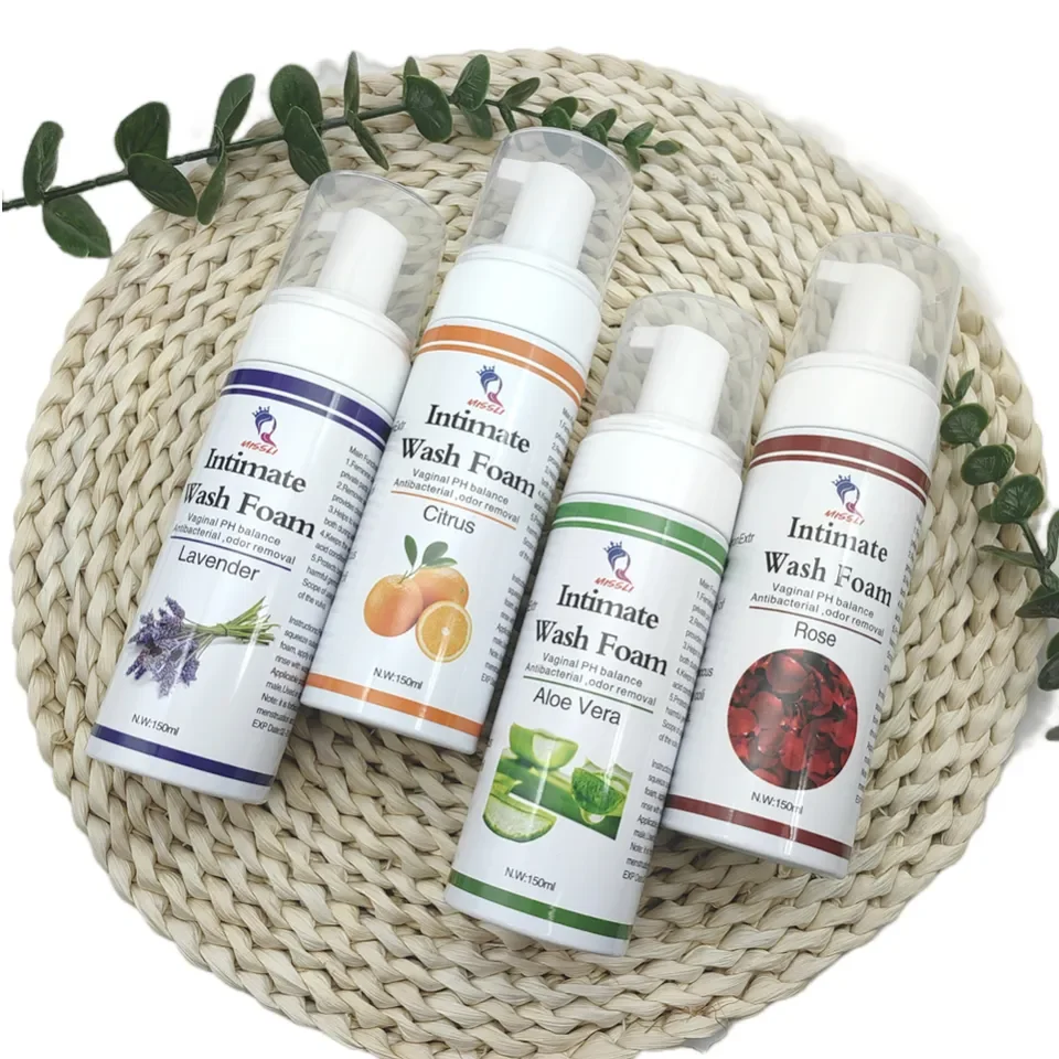 

100% Natural Intimate Vaginal Wash Clean Feminine Yoni Wash Foam