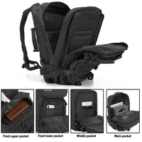 30/50L Tactical Backpacks Man Traveling Bags Survival Outdoor 3P Assault Pack EDC Molle Pack hiking Trekking Hunting Bag - Image 4