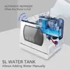 Dishwasher, 5 Washing Programs Portable Dishwasher With 5-Liter Built-in Water Tank For Glass Door 5