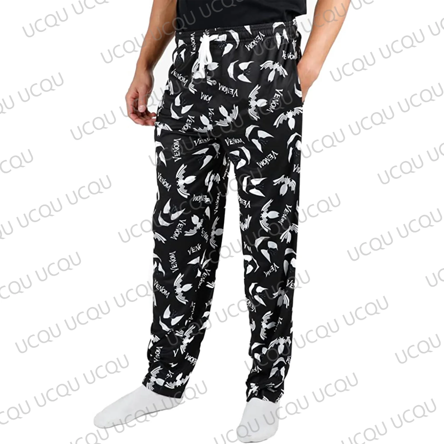 New Arraivl Marvel Venom Black AOP Sleep Pajama Pants Oversized Adult/Kids Pajama Pants 3D Printed Pyjama Trousers Gift