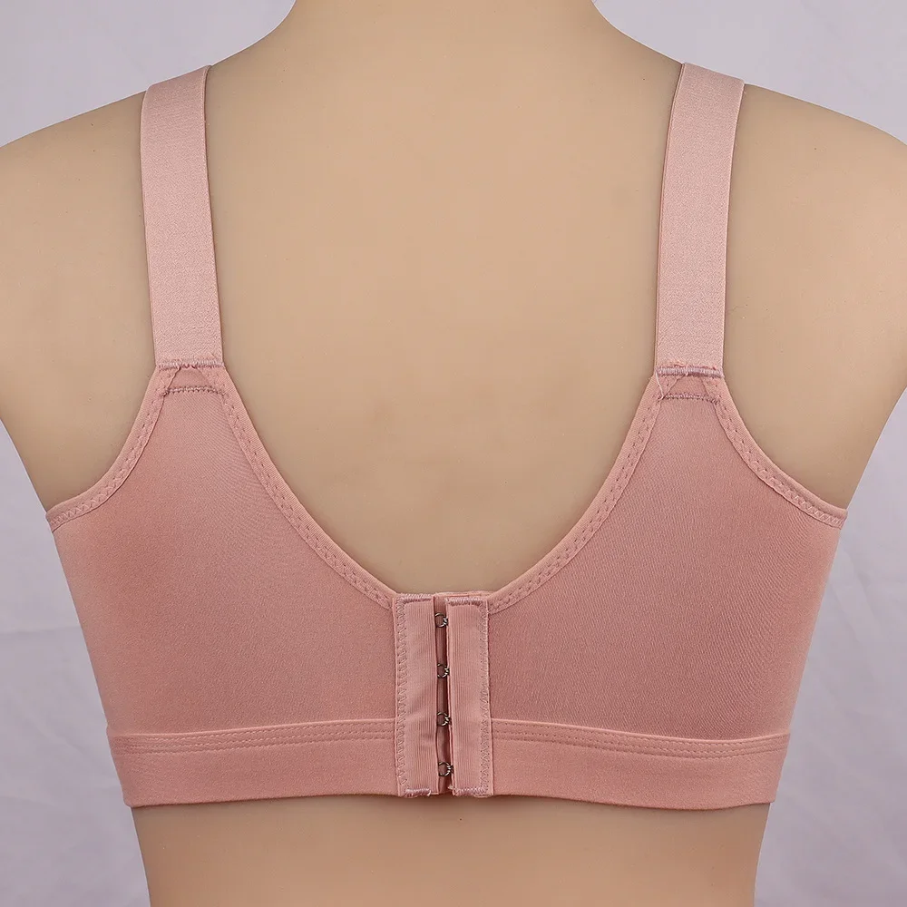 38-44 BC Sexy Soft Bra Women Seamless Large Size Wireless Bras for Women Lingerie Middle Aged Brassiere No Steel Ring Bralette 6