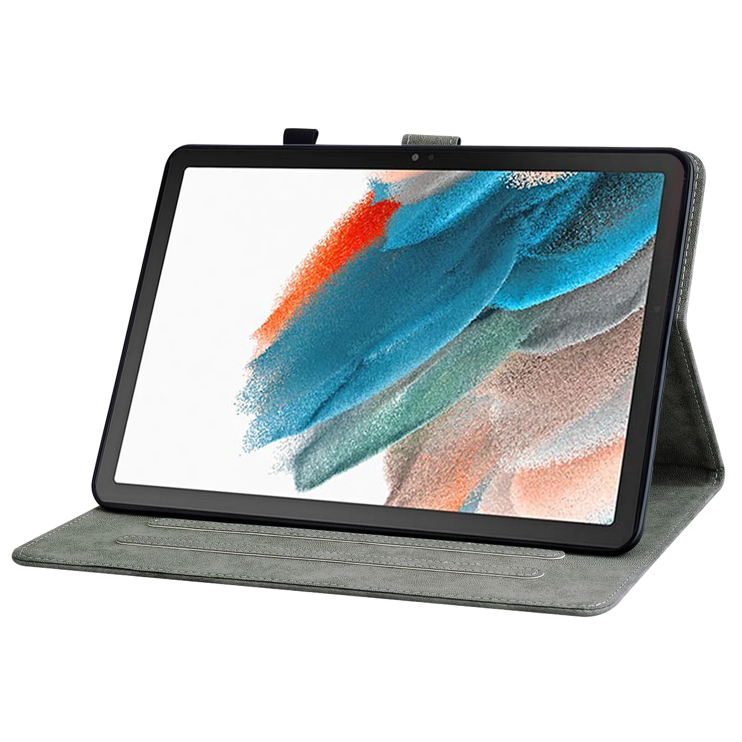 Premium PU Leather Cute Tiger Tablet Case - 11-Inch Cover
