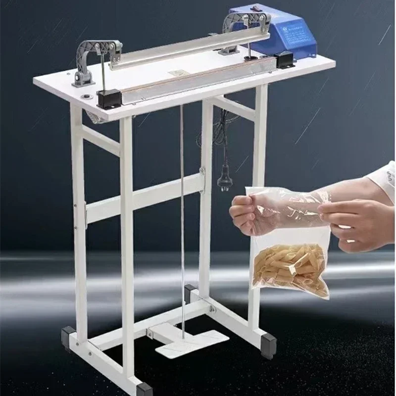 

Машина для запечатывания ног, машина для резки пластиковой пленки, ПВХ, термоусадочной пленки, 5 мм, быстрая и простая Коммерческая Машина Для Запечатывания пластика