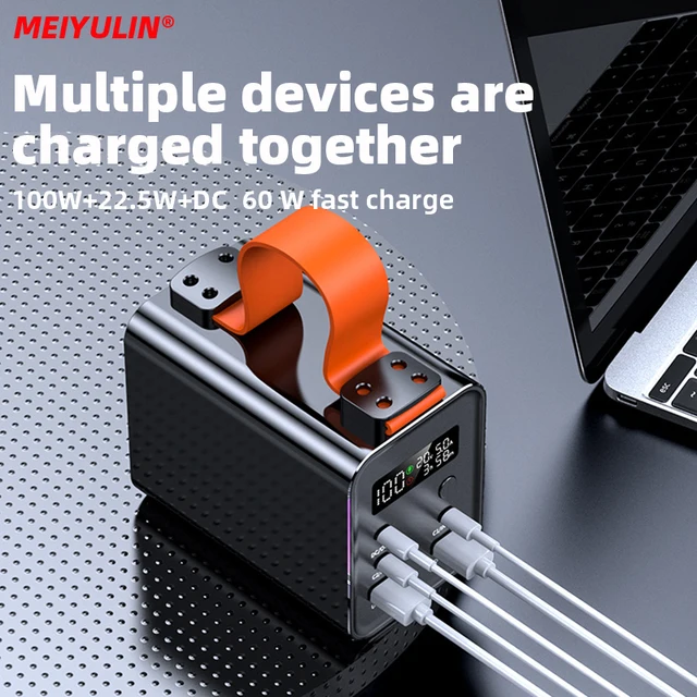 100W Portable Power Bank Large Capacity 60000mAh USB C PD Fast Charging External Battery Powerbank For iPhone 15 Samsung Laptop 3
