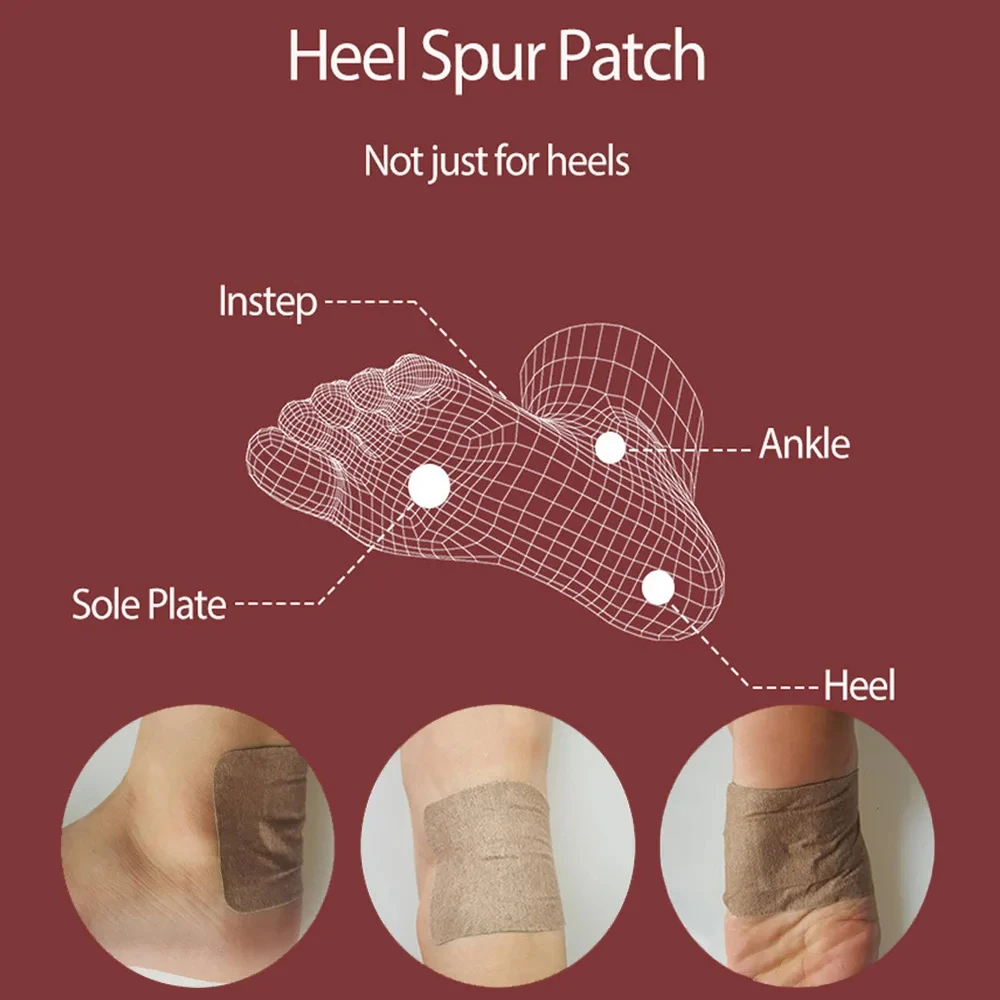 Heel Spur Relief Patches for Sports Fitness Heel Pain Care