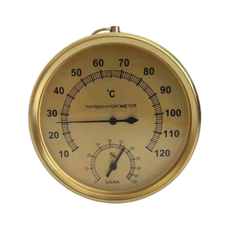 

Analog Hygrometer Mechanical Round Hygrometer Humidity Gauge for Cabinet Cans 85WC