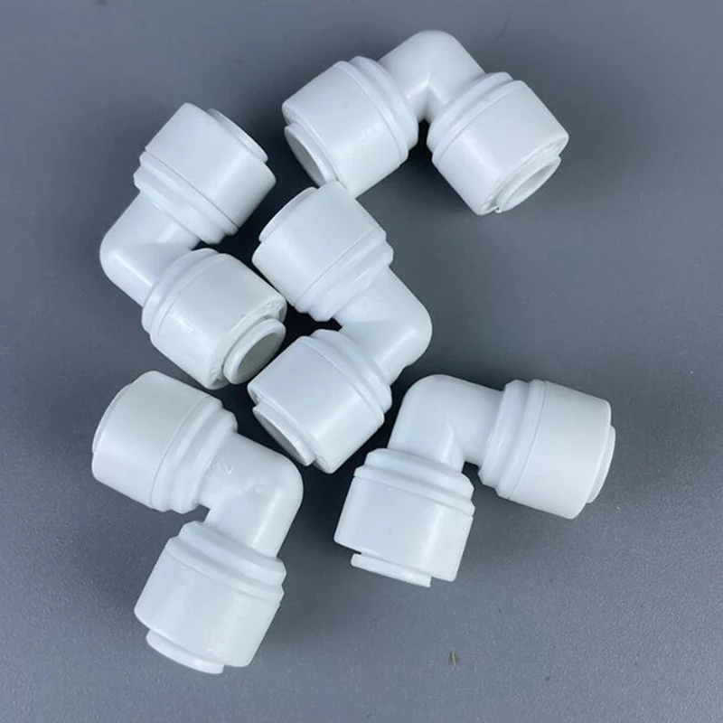 RO Water Tube Fitting 1/4" OD Quick Connect Push In for RO Water Reverse Osmosis System 20 ball valve+T+I+L Type