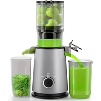 Cold Press Juicer Slow Juicer with 4.35" Feed Chute Fit Juice Extractor Machine 1