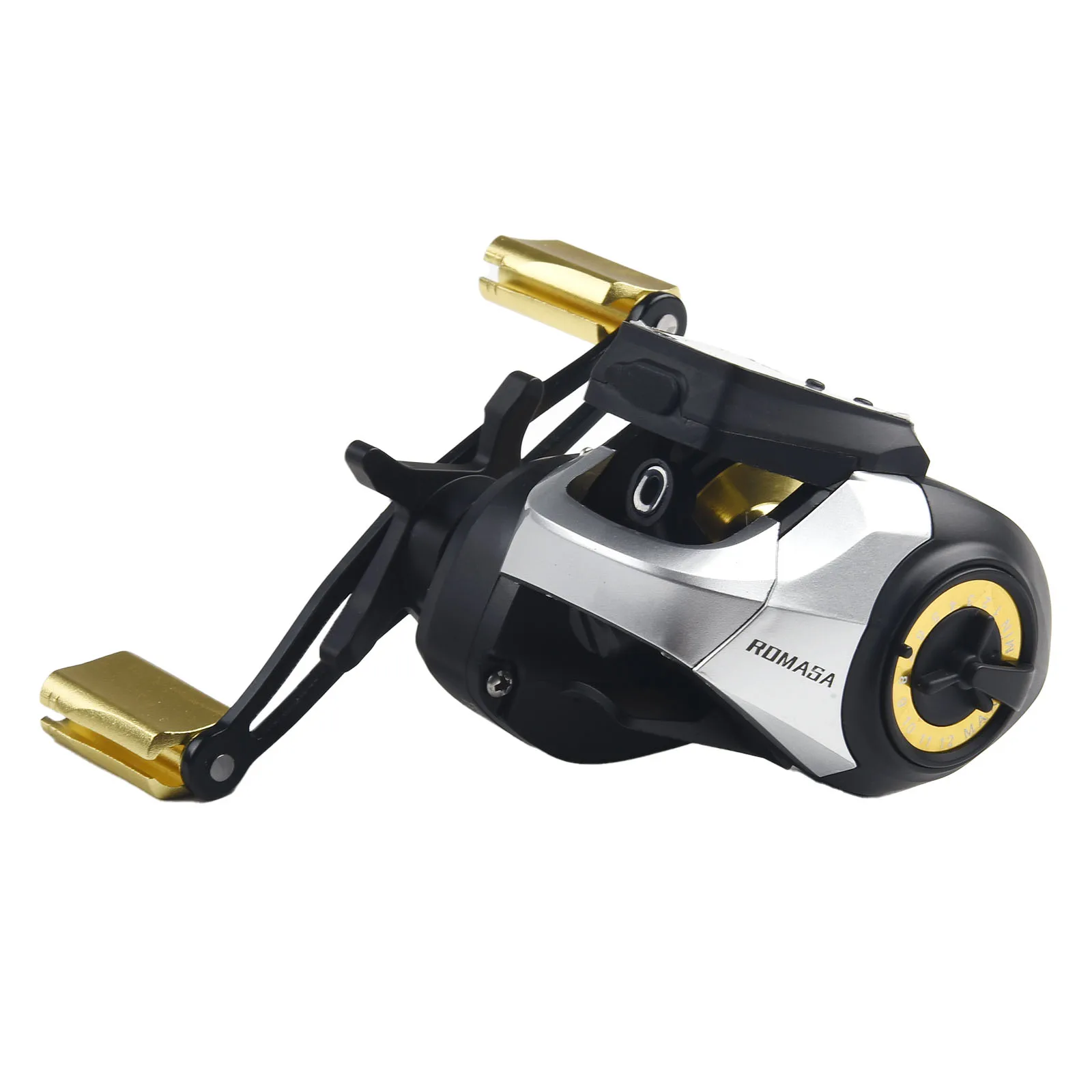 

6.3:1 Digital Fishing Baitcasting Reel Rechargeable Large Display Bite Alarm Left/Right Hand Counting Fishing Reels Pesca Tackle