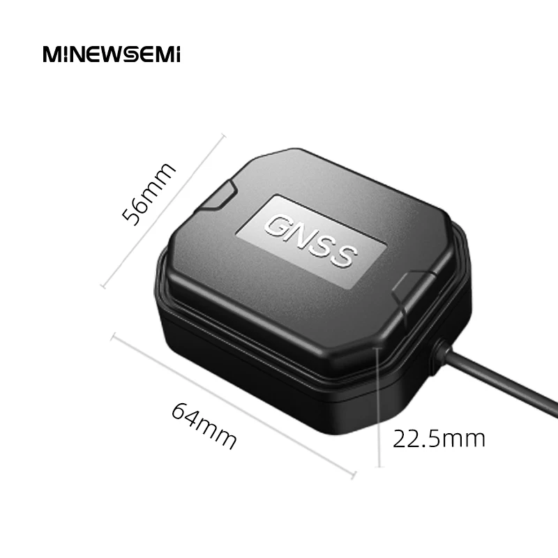 AH10b GNSS Active RTK Antenna Built-In Low Noise Amplifier Low-cost Dual Band L1+L5 IP67 Antenna